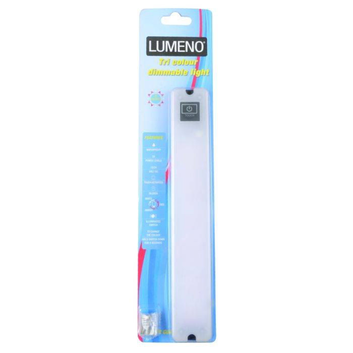 Lumeno Tri Colour Dimmable Touch Light