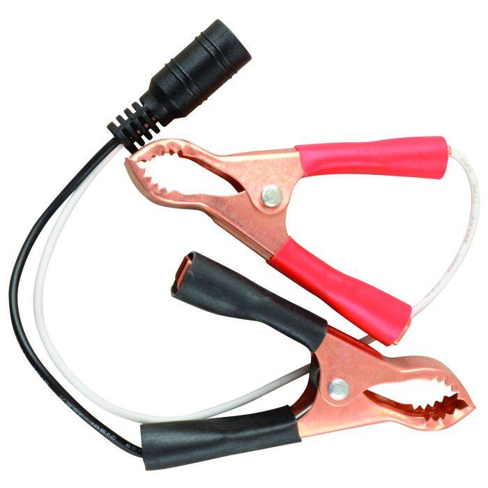 Lumeno DC Female Plug With 2 x Crocodile Clips