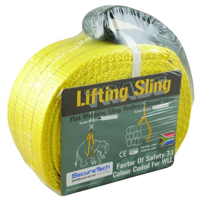 Securetech Flat Webbing Sling 3-Ton 3m