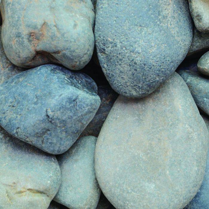 Black Midnight Moon Large Pebbles 20kg
