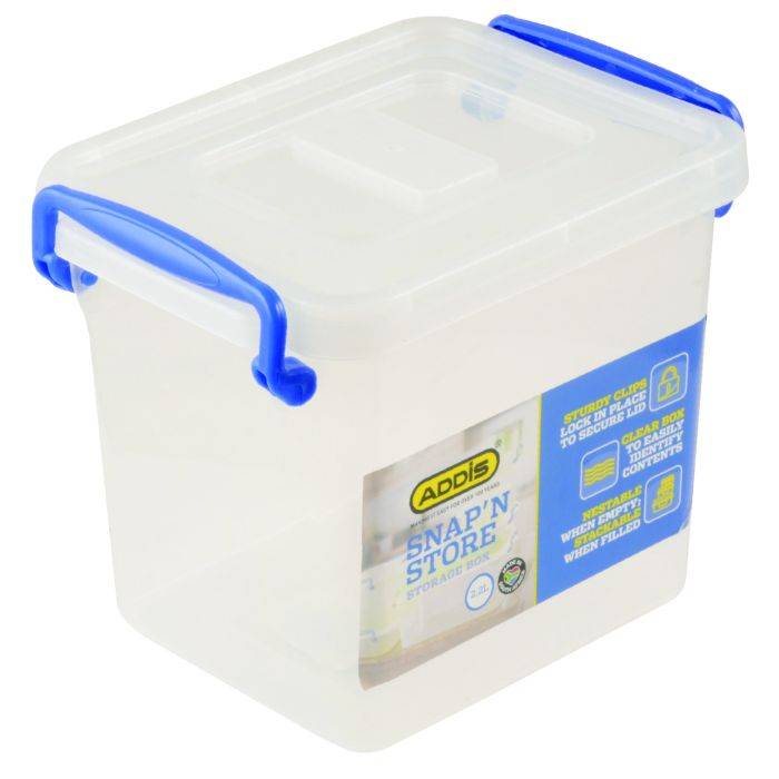 Addis Snap 'n Store Storage Box 2.1L
