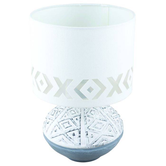 Eurolux Blue & White Bali Table Lamp