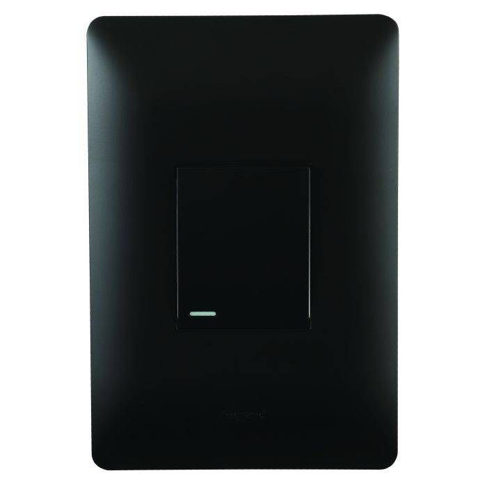 Legrand Ysalis Black 1-Lever 2-Way Light Switch 2x4