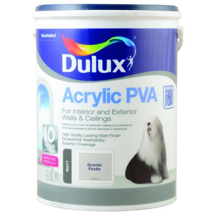 Dulux Acrylic PVA Granite Pestle 5L