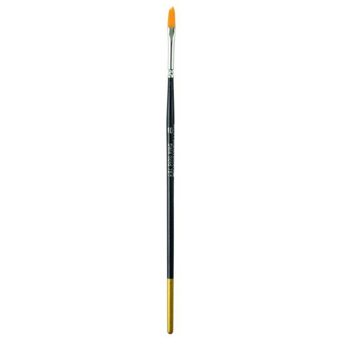 Dala 758 Size 10 Gold Angular Artists Brush