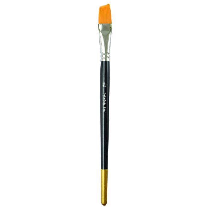 Dala 758 Size 20 Gold Angular Artists Brush