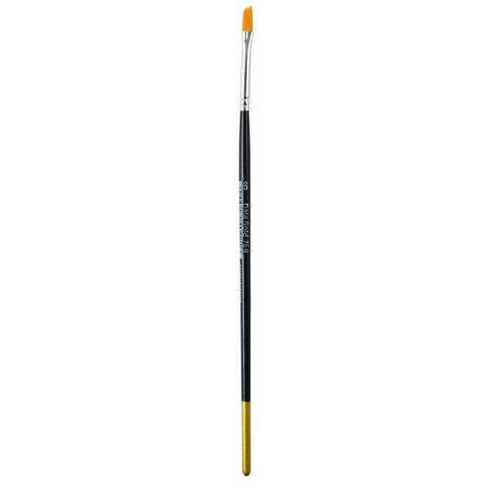Dala 758 Size 6 Gold Angular Artists Brush