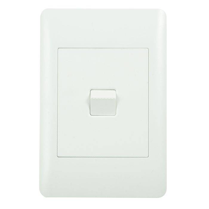 Lesco Apollo White 1-Lever 2-Way Light Switch 2x4