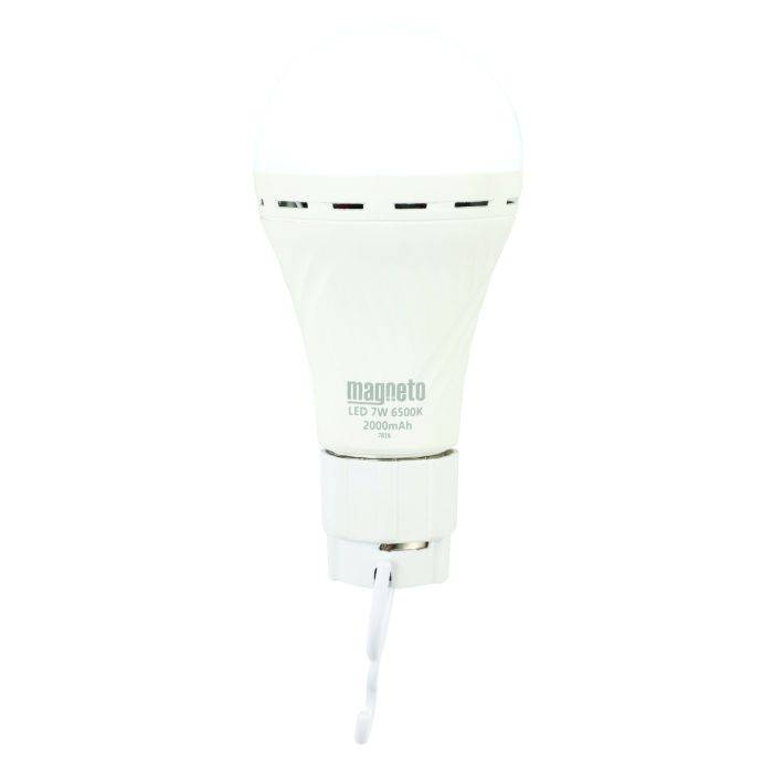 Magneto 7W Cool Daylight Rechargeable B22 LED Lamp