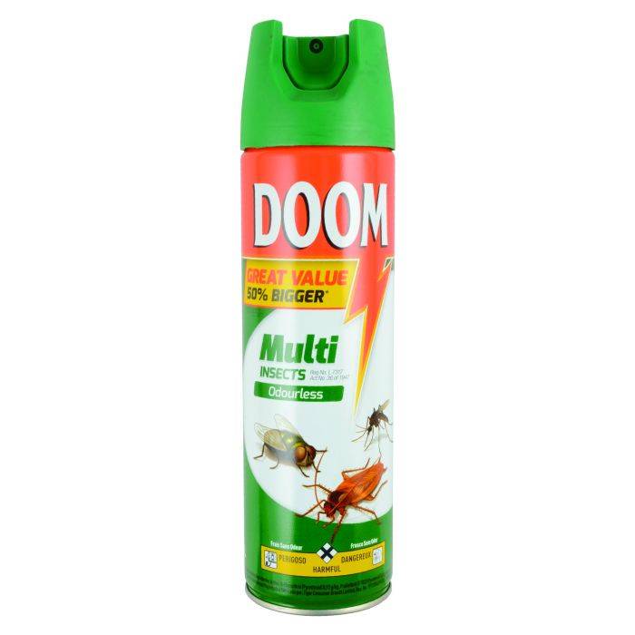 Doom Odourless Insects Spray 450ml