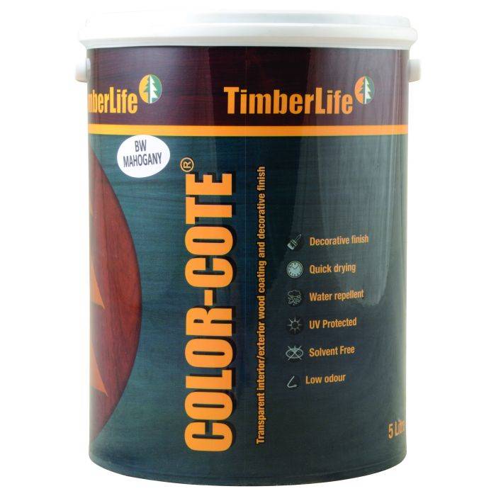 Timberlife Color-Cote Mahogany 5L