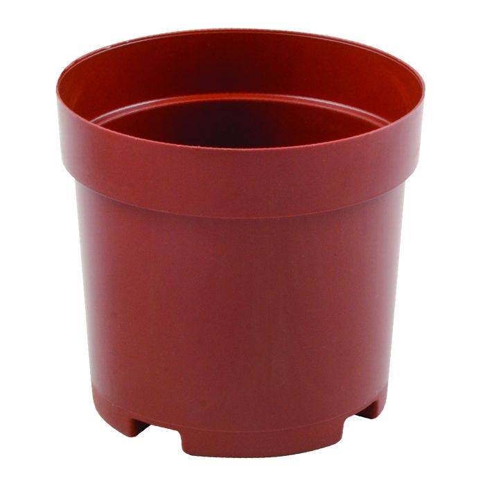 Round Plastic Terracotta Shrub Pot 9cm