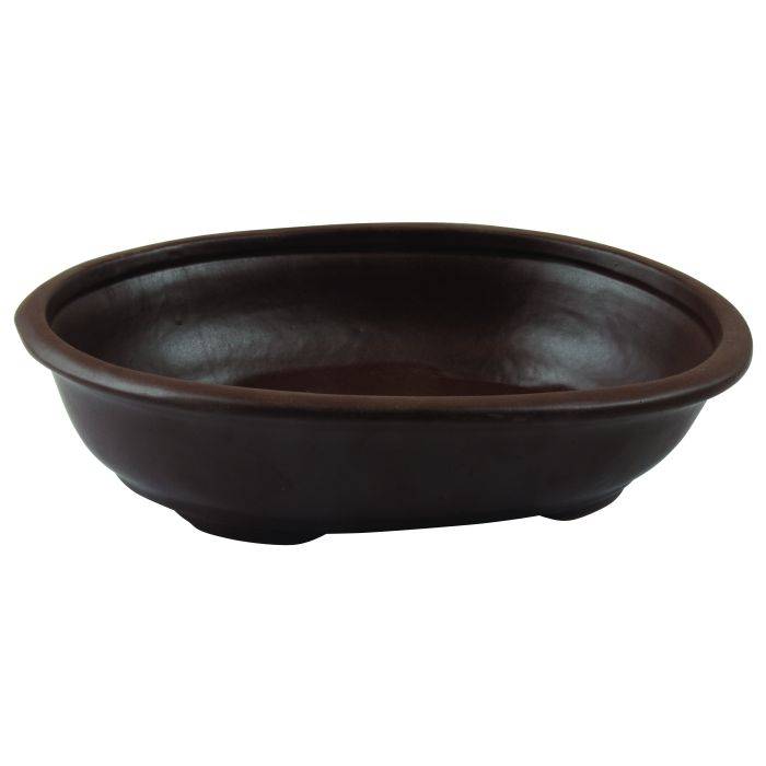 Bullbosum Oval Bonsai Pot H5 300 x 230 x 70mm