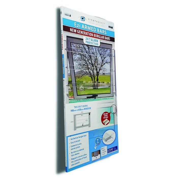 Viewprotect Silver Ezi Armed Safety Bar 900mm