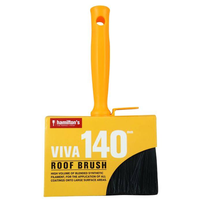 Hamiltons Viva Roof Paint Brush 140mm