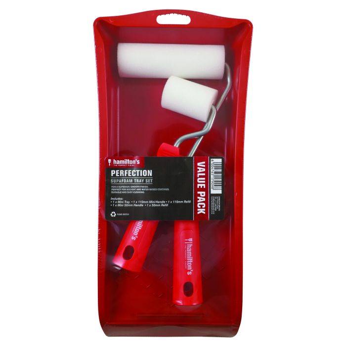 Hamiltons Supafoam Roller Set And Tray