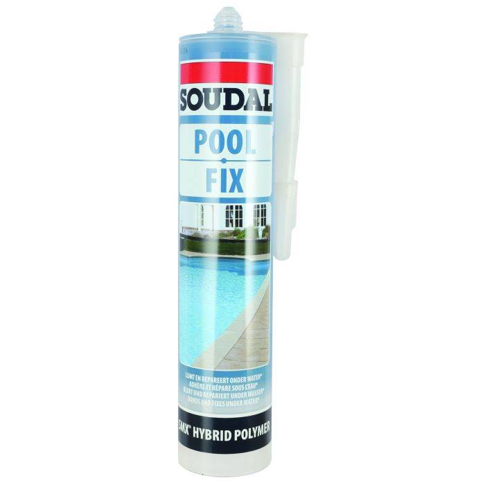 Soudal 290ML Hybrid Pool Fix Polymer Adhesive Sealant
