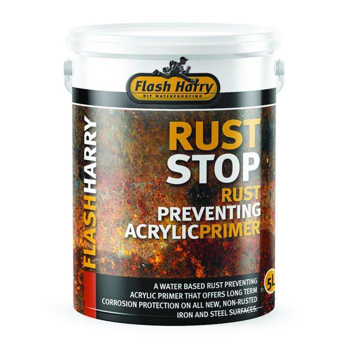 Flash Harry Rust Stop Acrylic Primer Grey 5L