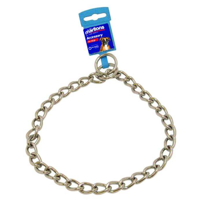 Marltons Dog Choke Chain 3.5 x 800mm