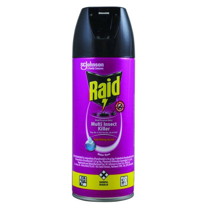 Raid 300ml Dual Purpose Insects Poison Spray