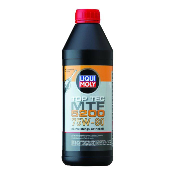 Liqui Moly 1L Top Tec MTF 5200 75W80 Transmission Oil