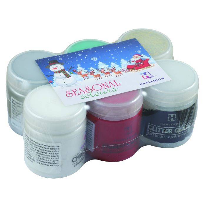Harlequin's Craft Paint Seasonal Kit 6x100ml