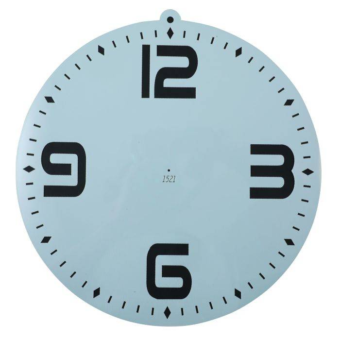 A.Shak Stencil Clock 30X30
