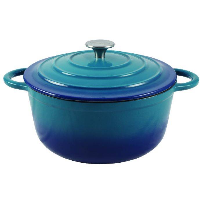 LK's Enamel Blue Casserole Pot 3.5L