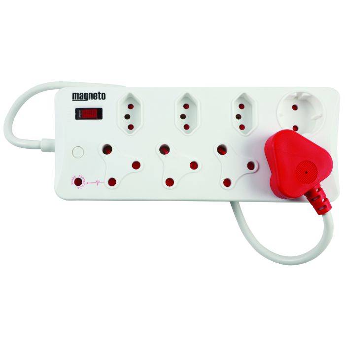 Magneto High Surge 8 Way Multi Plug