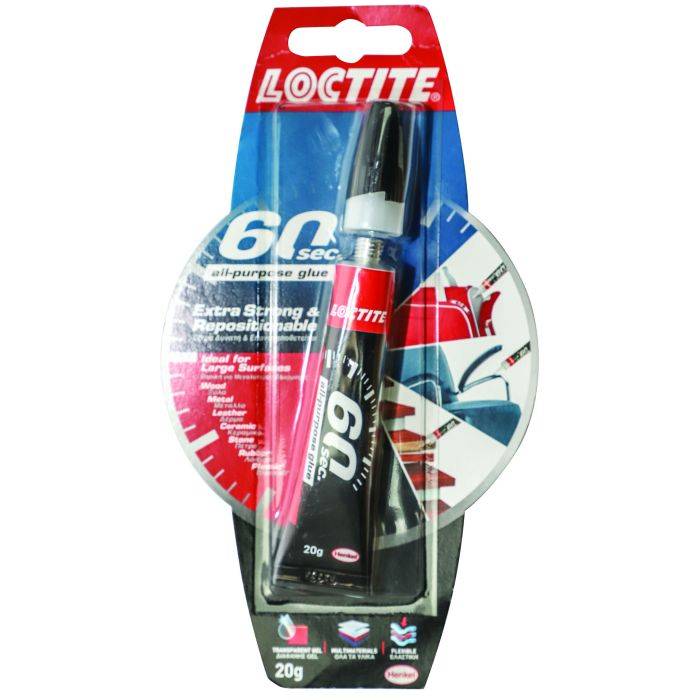 Loctite All Purpose 60 sec Adhesive 20g