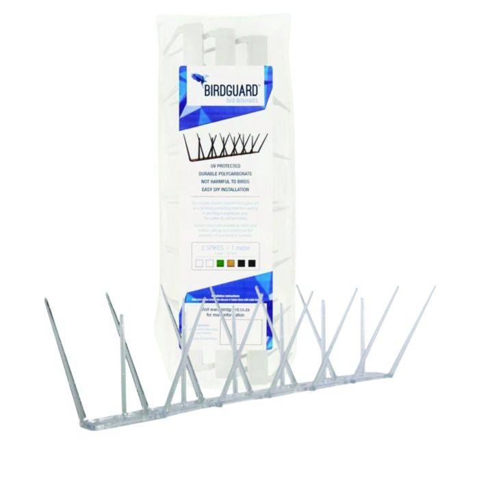 Birdguard Clear Bird Spikes 1m