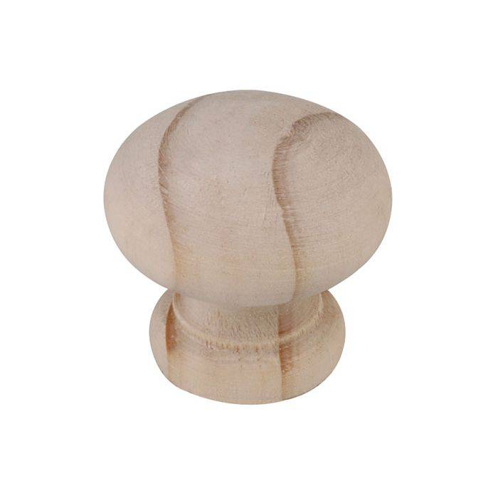 Raiel Unlacquered Pine Knob 33mm