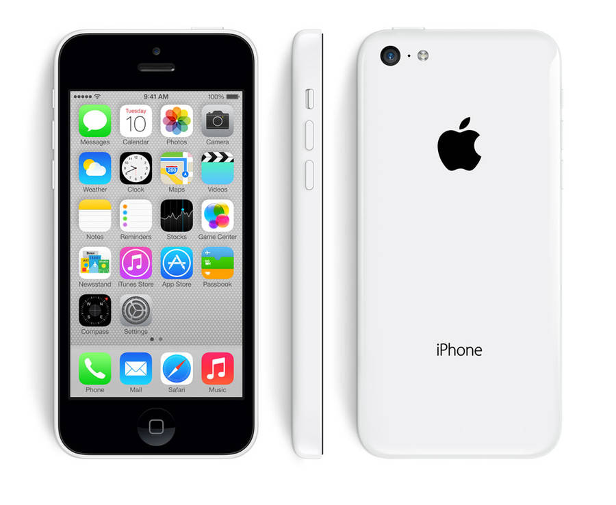APPLE iPHONE 5C, 16GB, WHITE + APPLE COVER **** LOCAL STOCK **** 24/48 HOUR DELIVERY AVAILABLE
