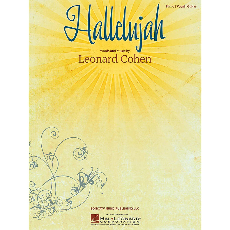 Hal Leonard Hallelujah By Leonard Cohen