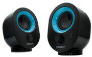 SonicGear Tatoo 202 - High performance USB speaker with extended power circuit - Black Turquila