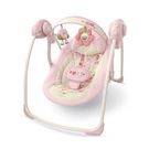 Kids II  Bright Starts Portable Swing - Vintage Garden Pink