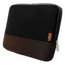 Vax Barcelona Tibidabo Series - 10 Inch Neoprene iPad Sleeve - Black and Orange