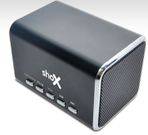 Shox Boom Box - Revolutionary Sound Cube Speaker - Black