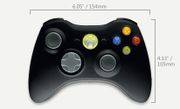 Microsoft Xbox 360 Black Wireless Controller for Windows