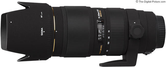 Sigma 70-200mm f/2.8 EX DG HSM II Macro Lens Product Image
