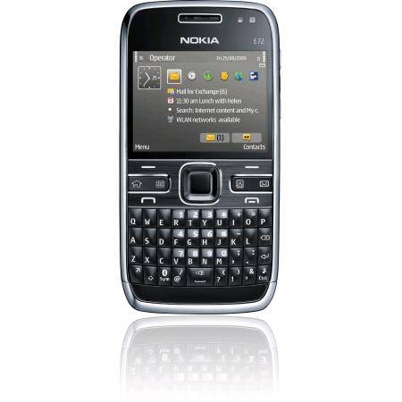 New Nokia E Series E72 - Black silver (Unlocked) Smartphone