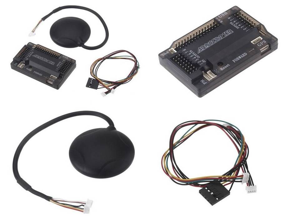 APM 2.6 Flight Controller Kit + Ublox GPS + Compass