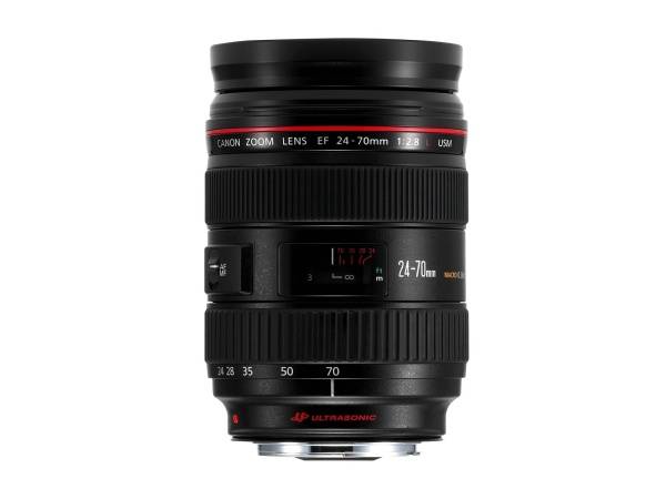 Canon EF 24-70mm 1:2.8 L USM Lens with Canon EW-83F Lens hood