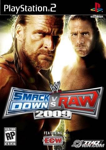 WWE SmackDown vs. Raw 2009 Box Art
