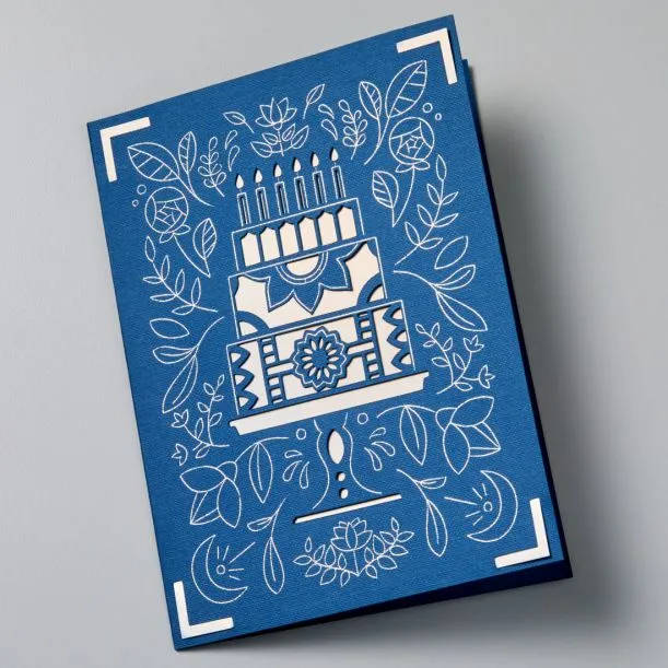 2009207 - Cricut Insert Cards Foil Celebration R30 (11;4 Cm X 15;9 Cm) 8-Pack