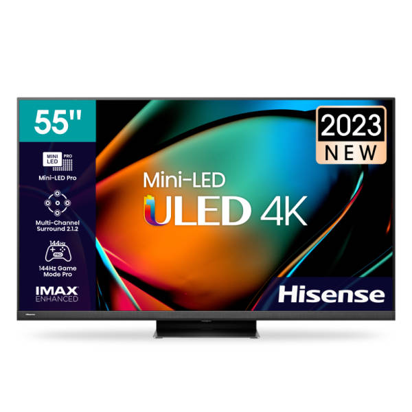 Hisense 55 Mini-LED ULED 144Hz 4K Smart TV 55U8K