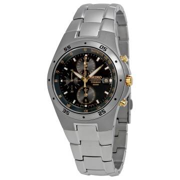 Seiko Titanium Chronograph Men's Watch