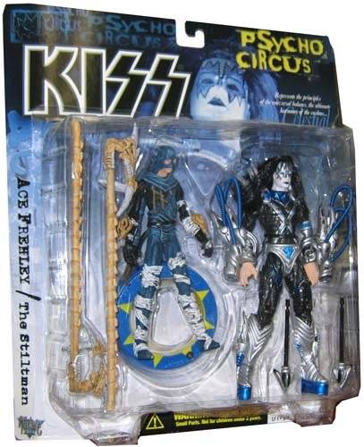 KISS Psycho Circus Ace Frehley & the Stiltman Action Figure 2-Pack