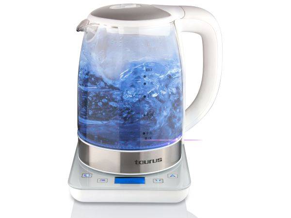 Taurus Vidre Digital Glass Kettle, 2 Litre - 958300