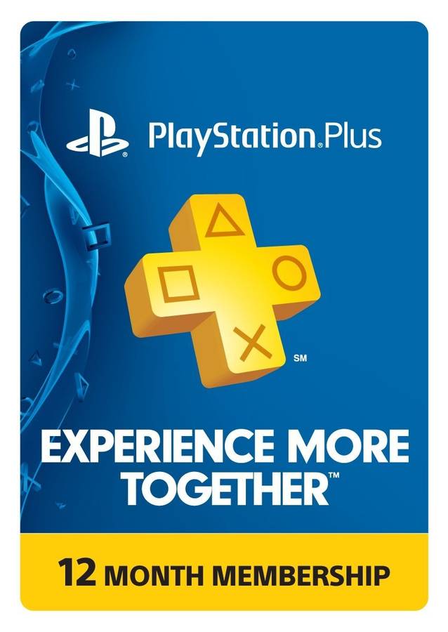 PlayStation Plus Network Card - 12 Month Membership